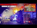 [ROHBAU EINES MEHRFAMILIENHAUSES IN FLAMMEN!] - Massiver Löschangriff ~ Stadtalarm Feuerwehr Jüchen