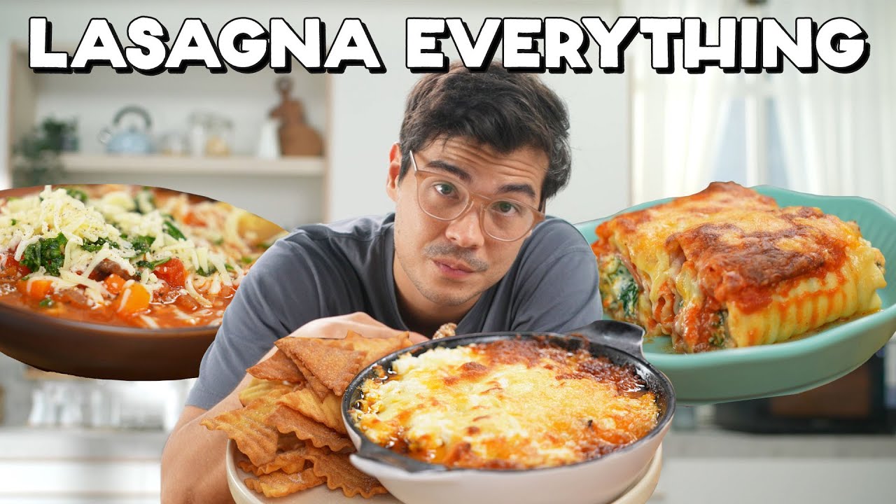 Other Ways to Use Lasagna Sheets (Soups, Chips and Rollups) with Erwan Heussaff | FEATR