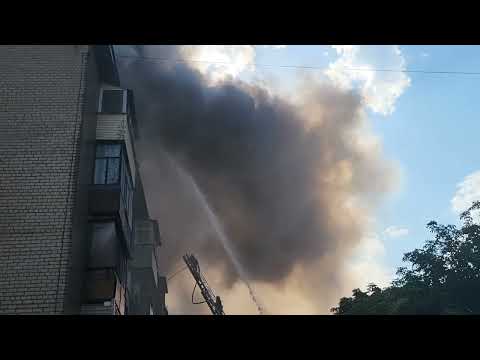 У Павлограді загорівся дах будинку на вул. Соборна
