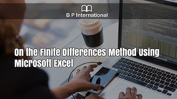 On the Finite Differences Method Using Microsoft Excel