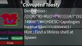 FW|How to get Corrupted Toasty [Find The Toasties - Roblox]