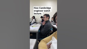 Cambridge engineer in lecture. #fyp #cambridge #uk #engineering #cambridgeuniversity
