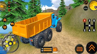Backhoe Loader JCB Simulator Gameplay - Indian Vehicles Truck JCB Driving - Android Gameplay screenshot 3