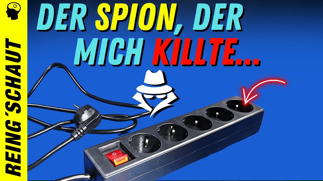 Gefährliche Spionage Mehrfachsteckdosenleiste