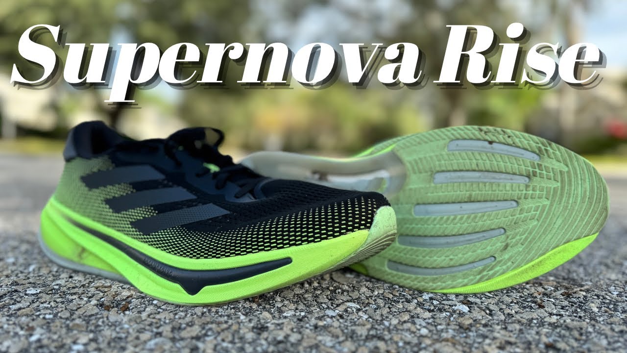 ADIDAS SUPERNOVA RISE: It's a first in the daily trainer segment! 