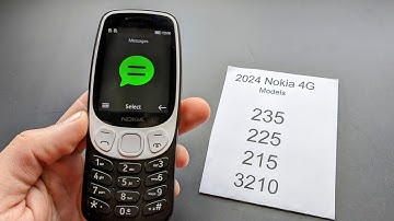 Change Main Menu View / App List Layout on Nokia 3210 , 235 , 225 , 215 ( 4G 2024)