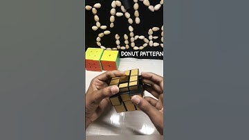 DONUT PATTERN IN 3X3 MIRROR CUBE 😱🥶😱 #shorts #trending #subscribe #rubikscube #like #1ksubscribersch
