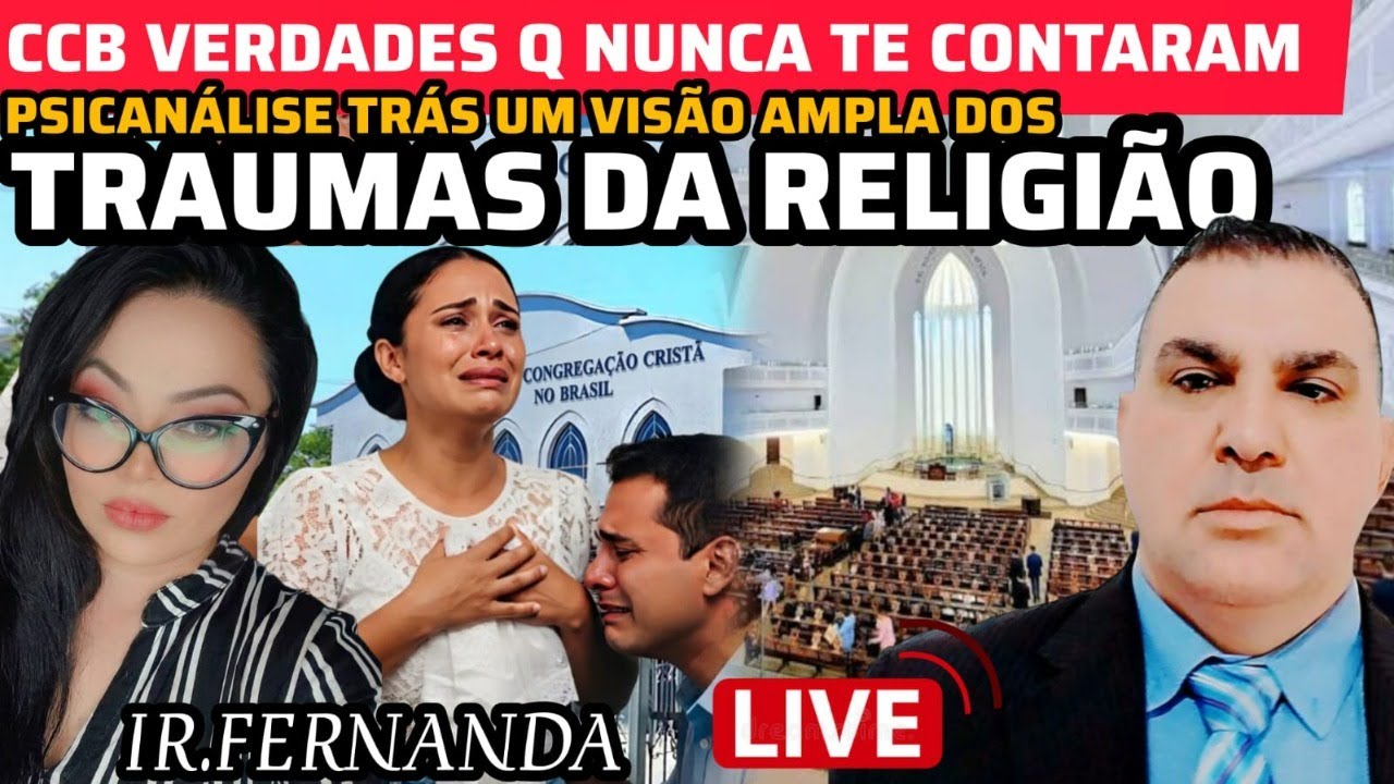 PORQUE A CCB DEIXA TANTAS PESSOAS COM TRAUMAS, VEJA ESSA ANALISE.