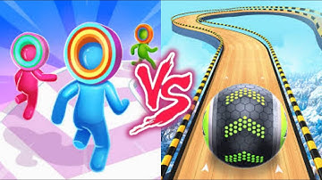 Toy Spring VS Going Balls- All Levels SpeedRun Gameplay Android iOS Ep1