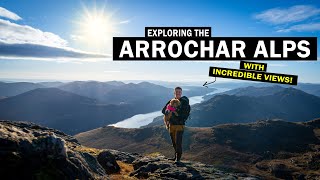 Exploring the Arrochar Alps for the first time.. Beinn Narnain and Beinn Ìme