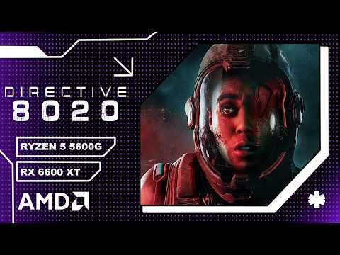 Directive 8020 - Ryzen 5 5600G - Radeon RX 6600XT 8GB - YouTube