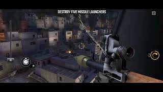 War Sniper Z17 Mission 3 Against All Odds Destroy Five Missile Launchers