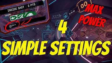 4 Echo Arena Settings for MAX POWER and Accuracy