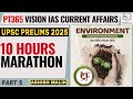 Part-5 VisionIAS PT365 ENVIRONMENT (APRIL-OCT 24)Current Affairs #upsc #pt365 #polity #prelims2025