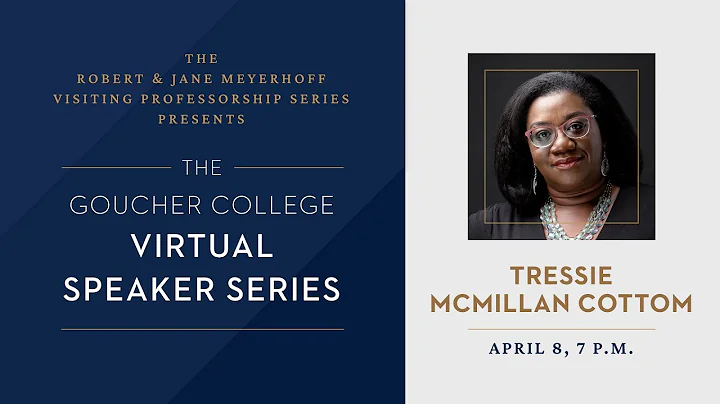 Goucher College Speaker Series Presents: Tressie M...