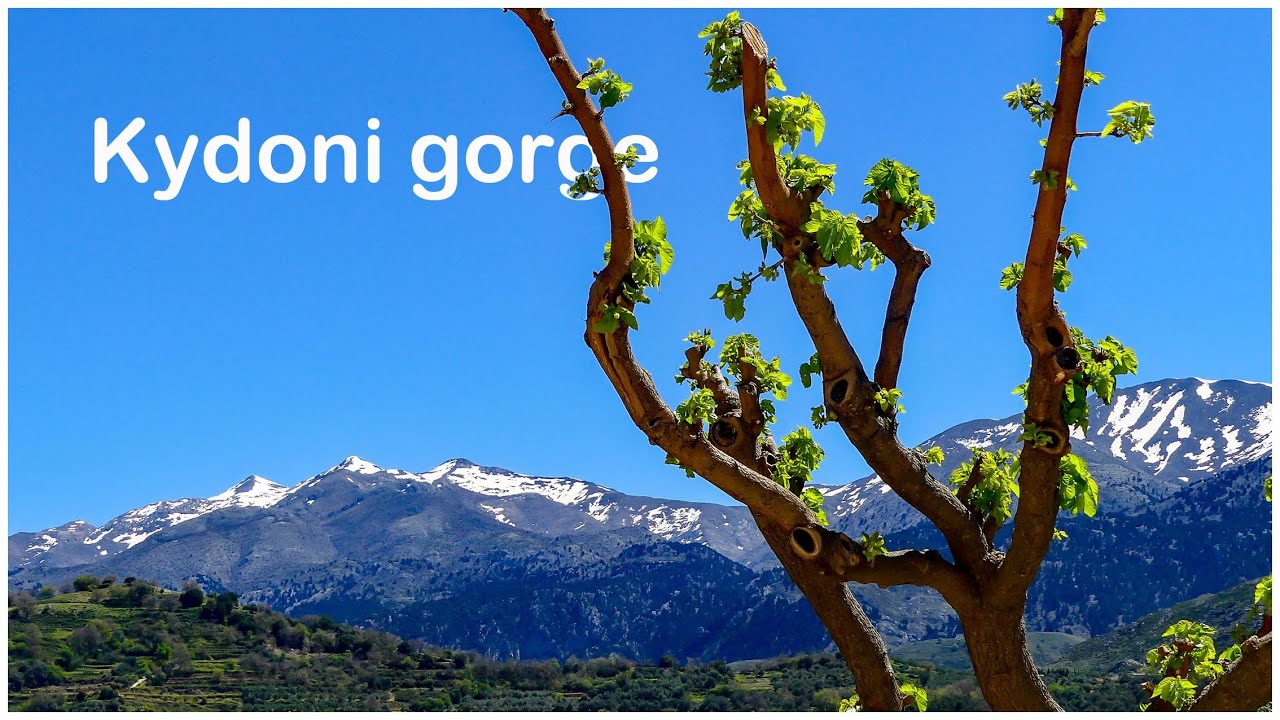 Kidoni Kydoni gorge in Crete. Kydonin rotko Kreetalla - YouTube