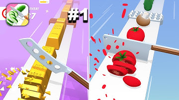 Perfect Slices - New Release - Hyper Hybrid Casual - Gameplay Walkthrough (iOS & Android)