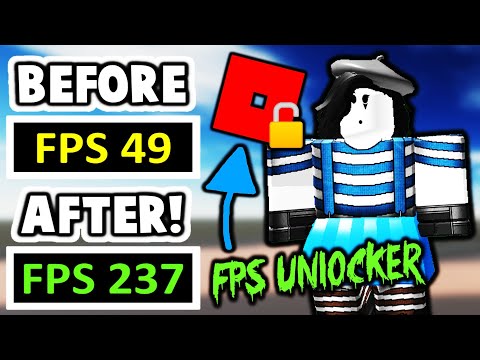 Fixing Lag On Any Roblox Game Remove 60 Fps Cap Fps Unlocker Youtube - kreekcraft fps unlocker roblox