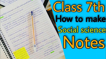Class 7th SST Notes in Hindi | Social Science Class 7th | Hamari Kaksha