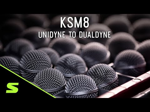 Shure KSM8 Black Dualdyne Microphone