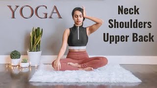 10 min Yoga For Neck, Shoulders, Upper Back | All age groups screenshot 5