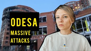 Odesa Massive Attacks. Vlog 430 War In Ukraine