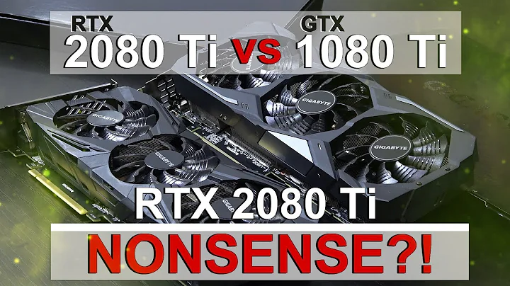 RTX 2080 TI vs GTX 1080 TI: 성능 비교와 결론