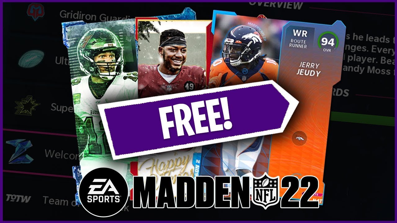 Do This NOW! The BEST FREE Cards In Madden 22 Ultimate Team [12.19.21]