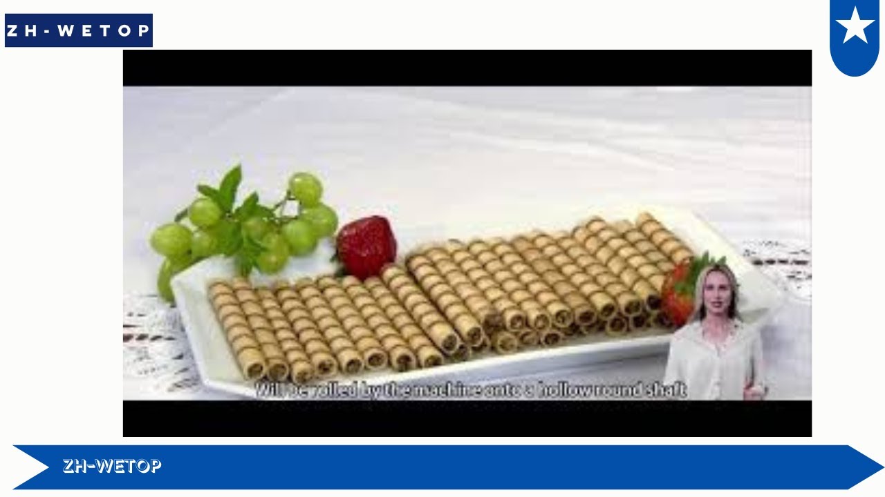 How wafer stick rolls are produced . Here let we see 