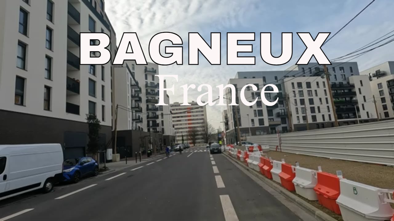 BAGNEUX 4K- Driving- French region