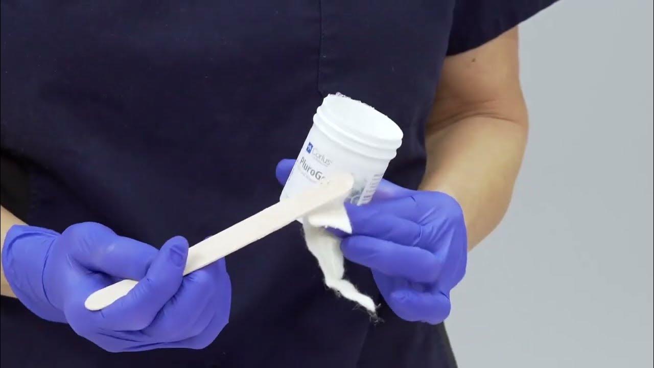 Instructions for use Medline PluroGel Burn and Wound Dressing YouTube