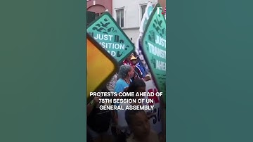 US: Thousands of Climate Activists Protest Ahead of 78th UNGA Session In New York