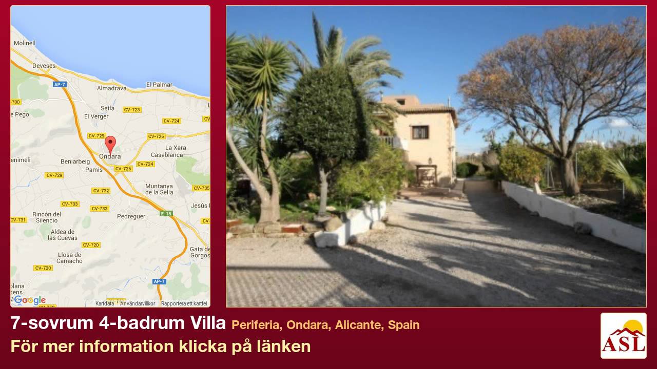 4 sovrum 4 badrum villa till salu i monte solana, pedreguer ...