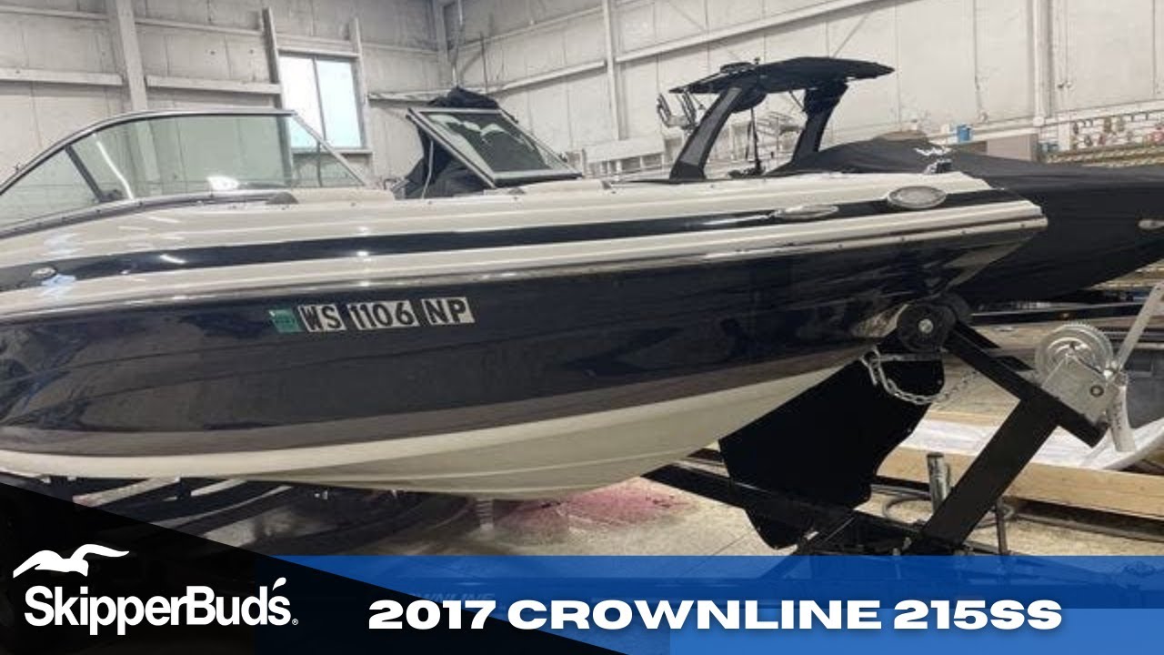 2017 Crownline 215SS Sport Boat Tour SkipperBud's YouTube