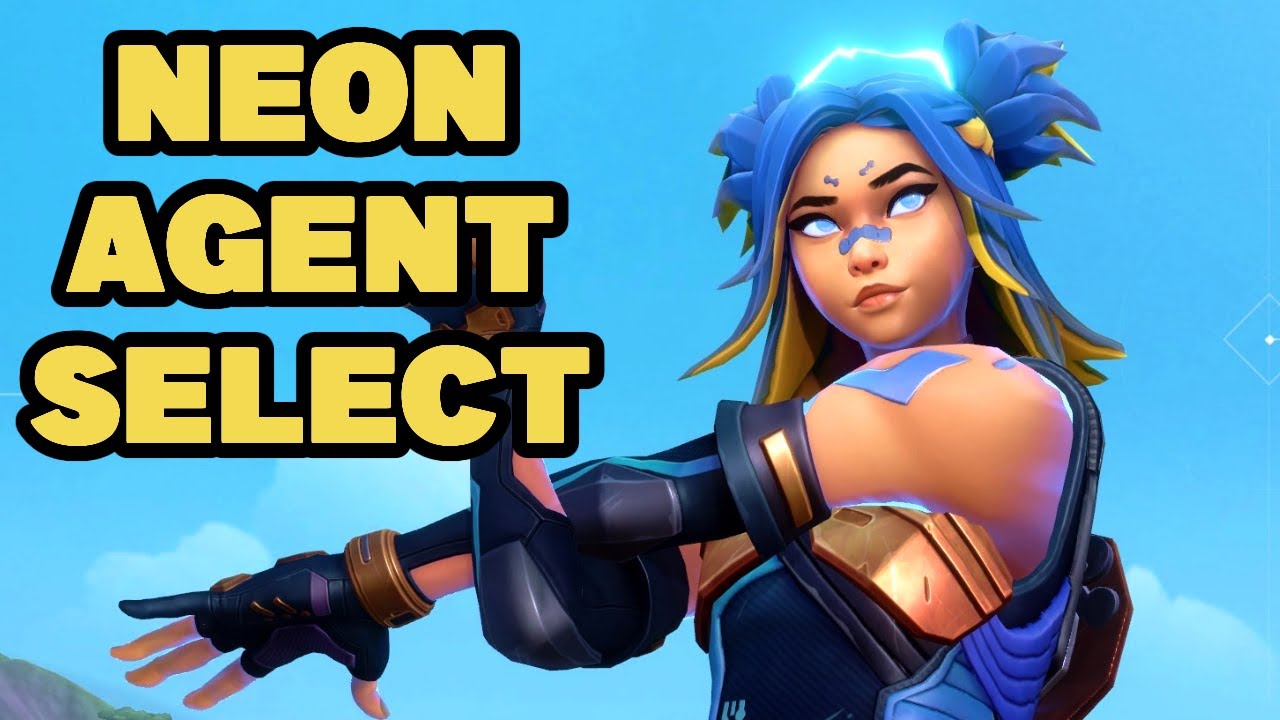 VALORANT NEON Agent Select Animation | Episode 4 - YouTube