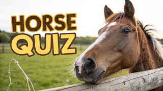 "Gallop Through This Horse Quiz – Only True Fans Will Pass!" Information