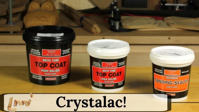 Crystalac Brite Tone Waterbased Clear Coat Review 