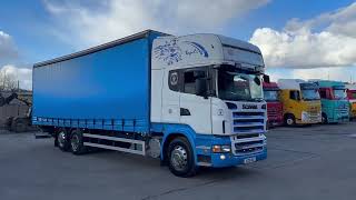 **FOR SALE** 2008 Scania R420 Topline Cab, 31 FT Curtain Side Body - Dixon Commercial Exports Ltd