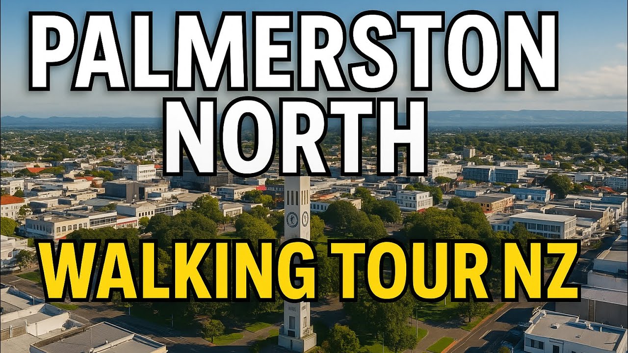 Palmerston North New Zealand Walking Tour | 4K City Walk | Walking Tourister