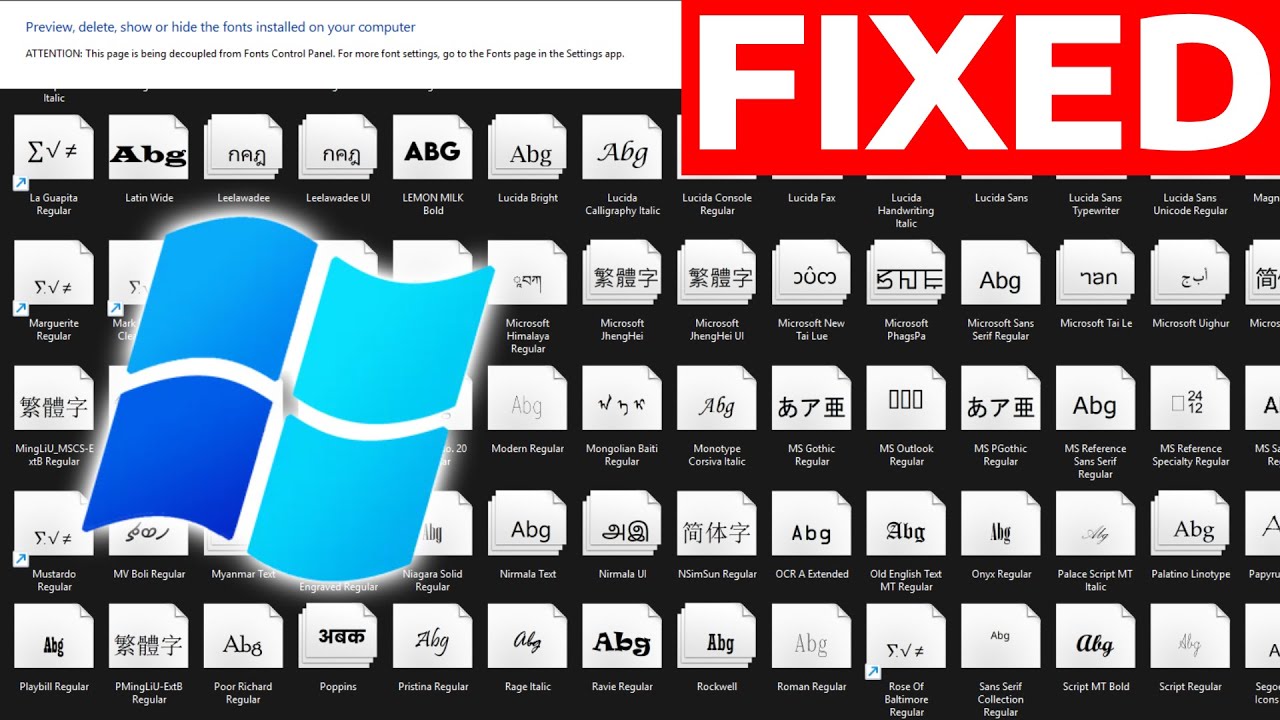 Chinese Computer Error Message How To Fix Can't Display Chinese Filenames in Windows - YouTube
