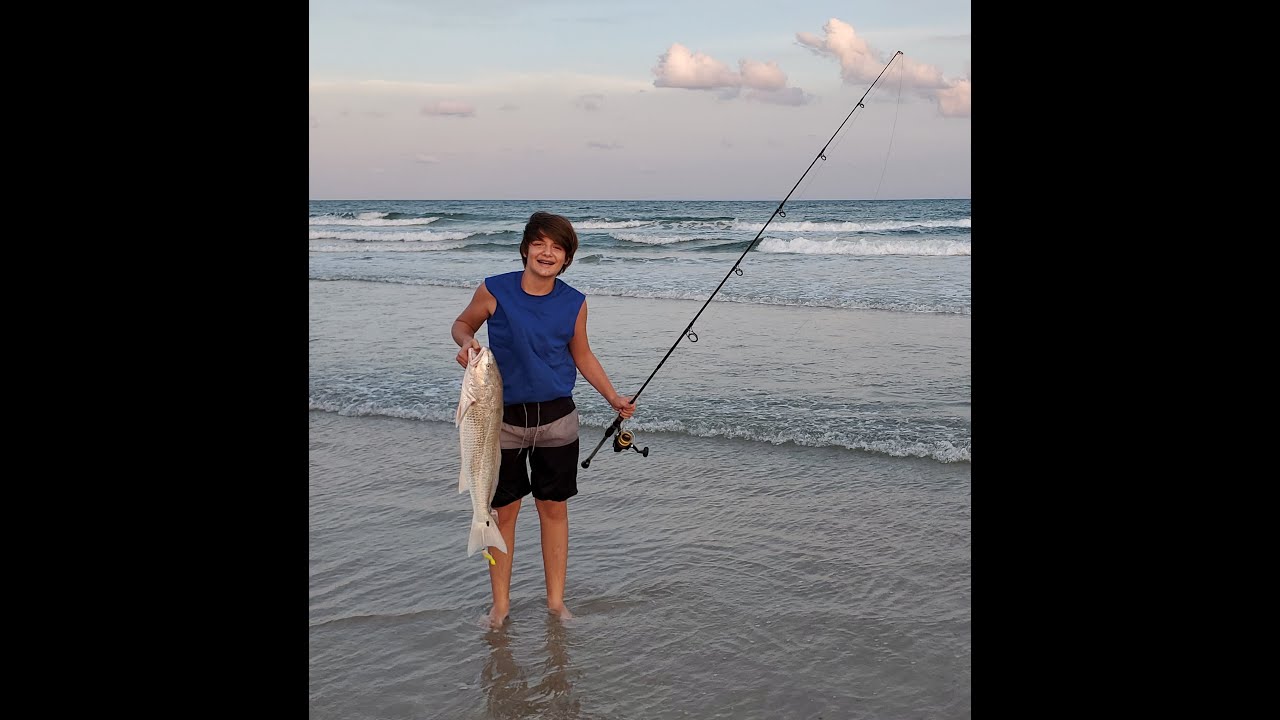 Big Red Drum in NC Surf - How to rig and read the beach 