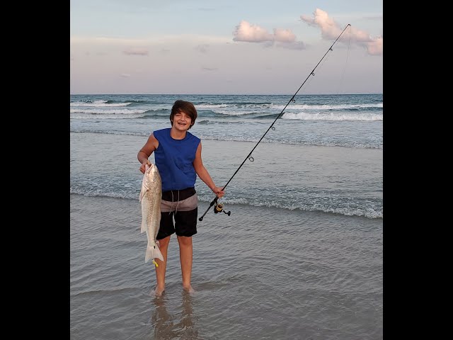 Big Red Drum in NC Surf - How to rig and read the beach 