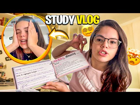 MINHA ROTINA DE ESTUDOS 100% real - STUDY VLOG 2022