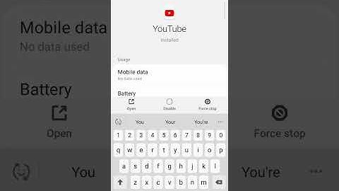 How to clear YouTube cache.