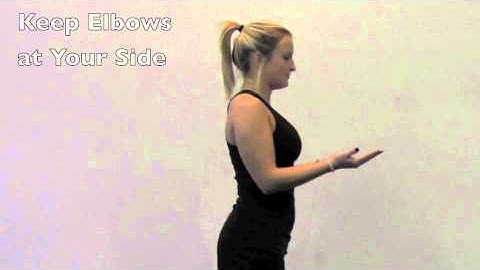 Scapular Retraction with External Rotation