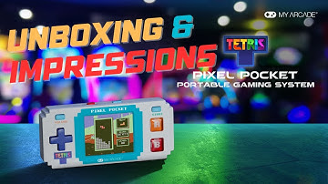 Tetris Pixel Pocket Unboxing & Impressions | Tetris | Retro | Portable
