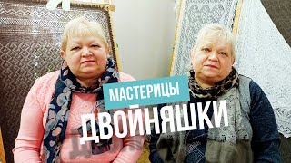 картинка: Как вяжут оренбургский пуховый платок. Мастерицы компании 