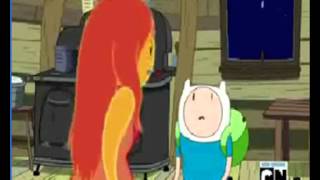 Мультарт Kiss the Girl Flame Princess and Finn 