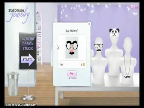 Stardoll Tutorial - Silly Moustache Disguise