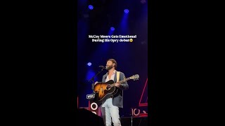 McCoy Moore Gets Emotional During His Opry Debut